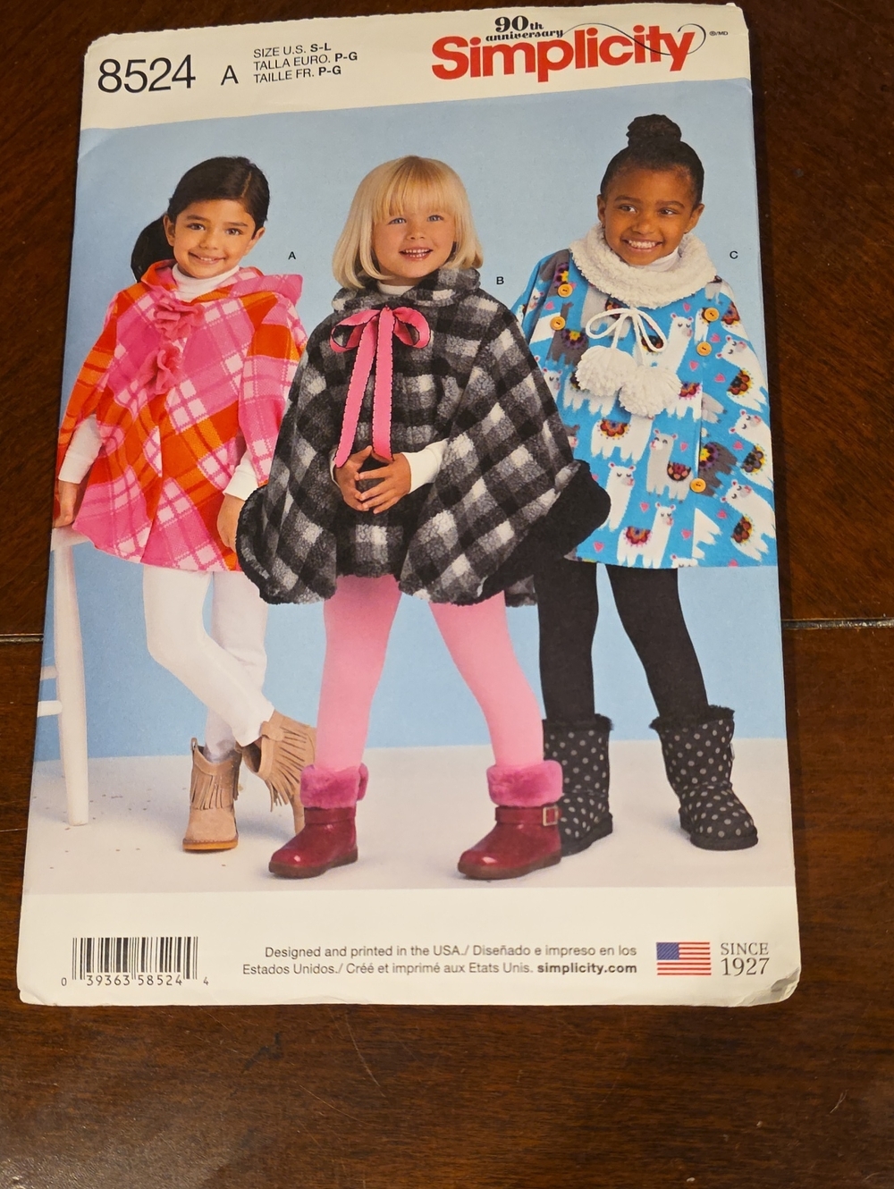Simplicity Girls' Capes Sewing Patterns